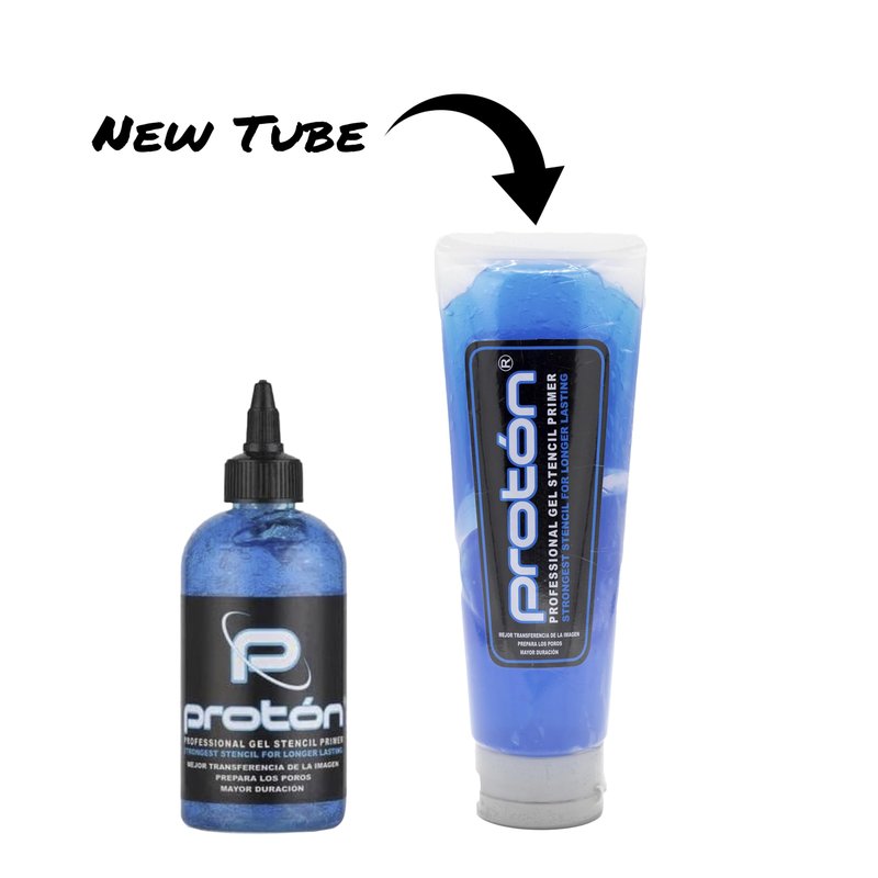 PROTON - Tattoo Stencil Primer Gel - Blue, 8oz