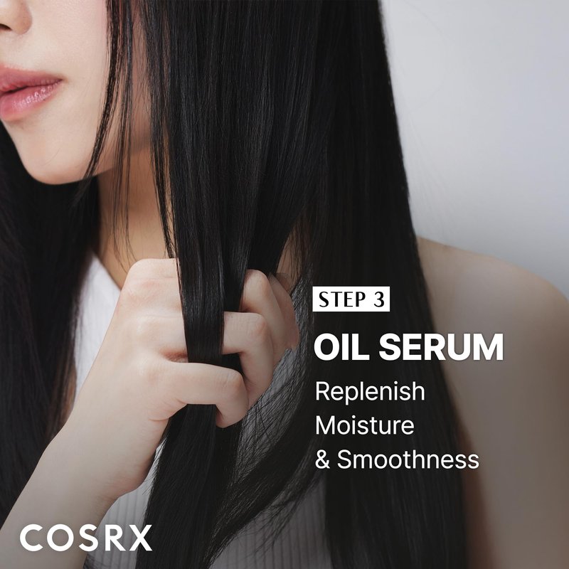 COSRX PEPTIDE-132 Hair Bonding Mini Kit – Travel-Size Shampoo & Treatment + Full-Size Oil Serum, Keratin Treatment Hair Gift Set for Damaged, Dry Hair, Scalp Treatment for Dandruff, Dry & Itchy Scalp