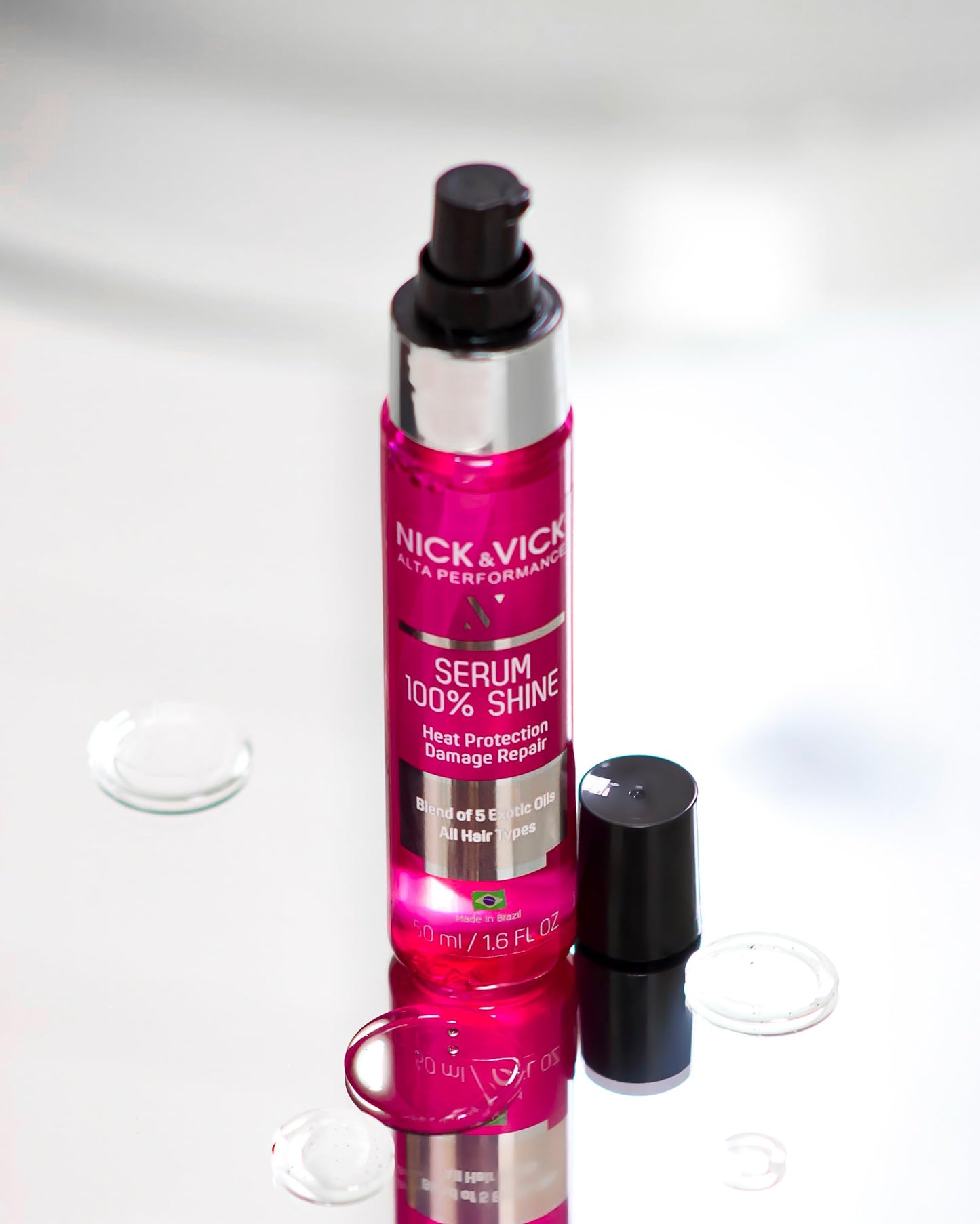 Nick Vick, Exceptional Multitasking Hair Serum, 100% Shine