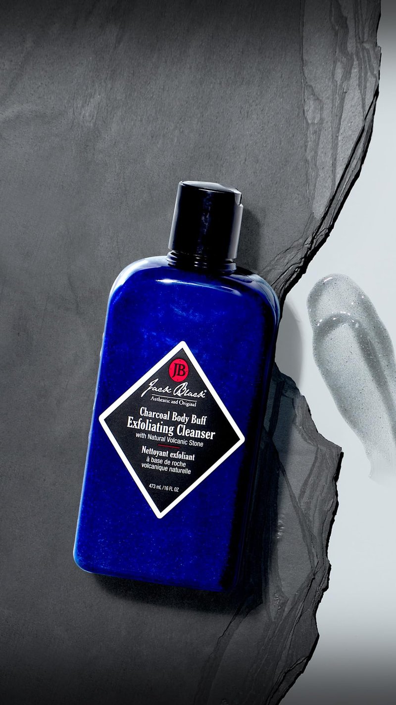 Jack Black Charcoal Body Buff Exfoliating Cleanser, 16 oz.