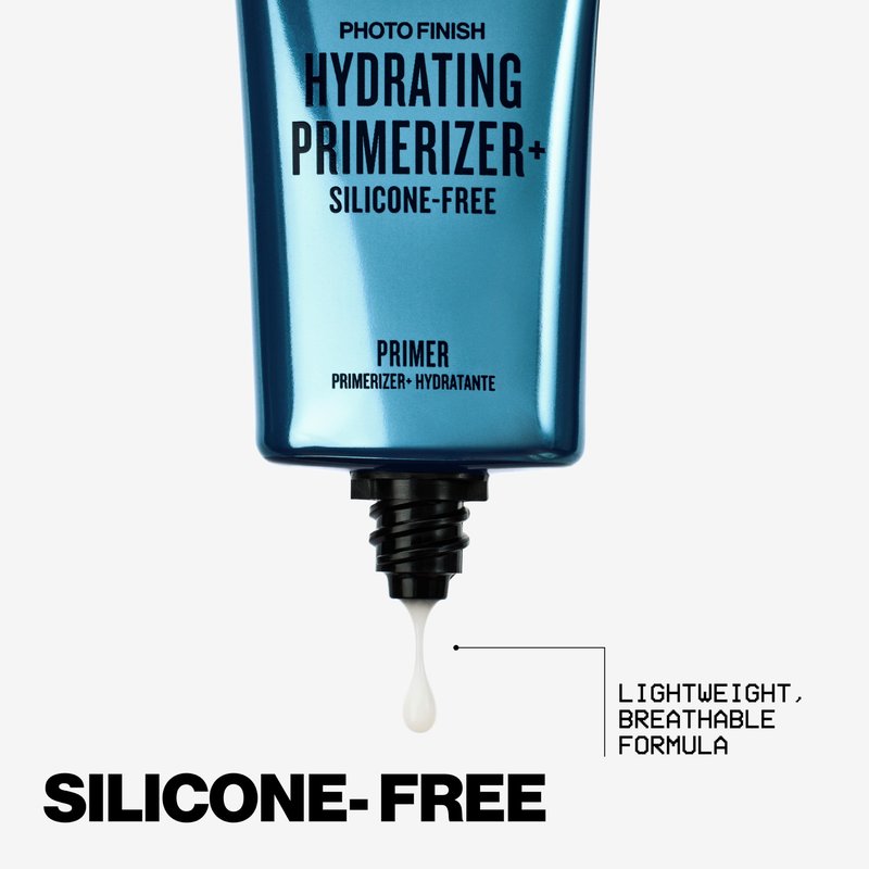 Smashbox Photo Finish Hydrating Primerizer | Triple Hyaluronic Acid and Niacinamide Makeup Primer for 72-Hour Hydration | Lightweight Silicone-Free Makeup Base for Dry Skin, 1.01 Fl Oz