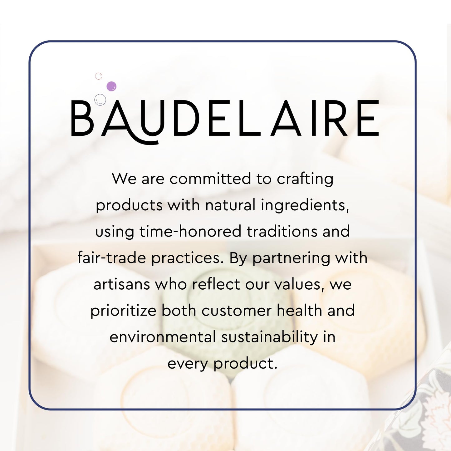 Baudelaire Calendula Honey Soap Set - Luxurious Vegetable-Based Bars with 2% Honey, Hydrating Lanolin & Soothing Comfrey, Geranium Scent - Spa Quality (Pack of 6)