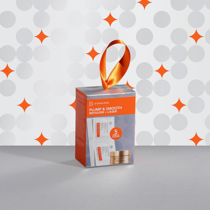 Dr Dennis Gross Plump & Smooth Limited Edition Kit – DermInfusions™ Blur + Repair Cream (0.67 oz) + 5 Alpha Beta® Universal Daily Peels | $50 Value