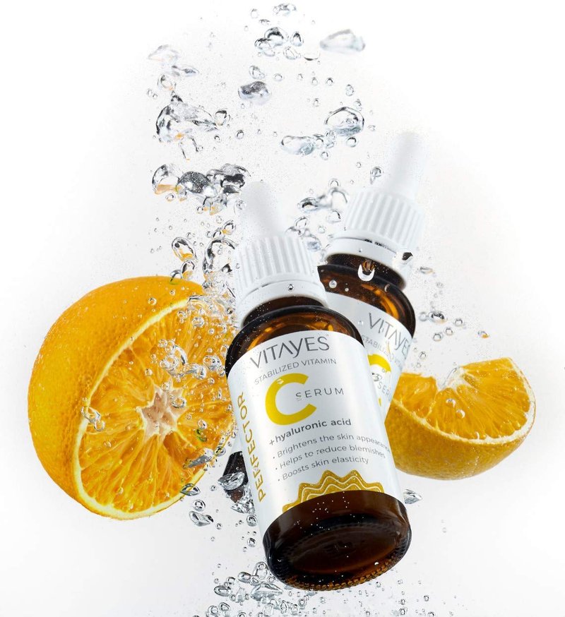 Vitamin C Face Serum - Anti-Aging Hydrating Formula with Hyaluronic Acid | 1 Oz for Dark Spots & Fine Lines