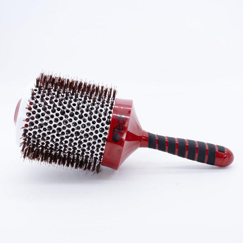 Boar & Nylon Bristle W/Magnetic Therapy Handle - 3 3/4"