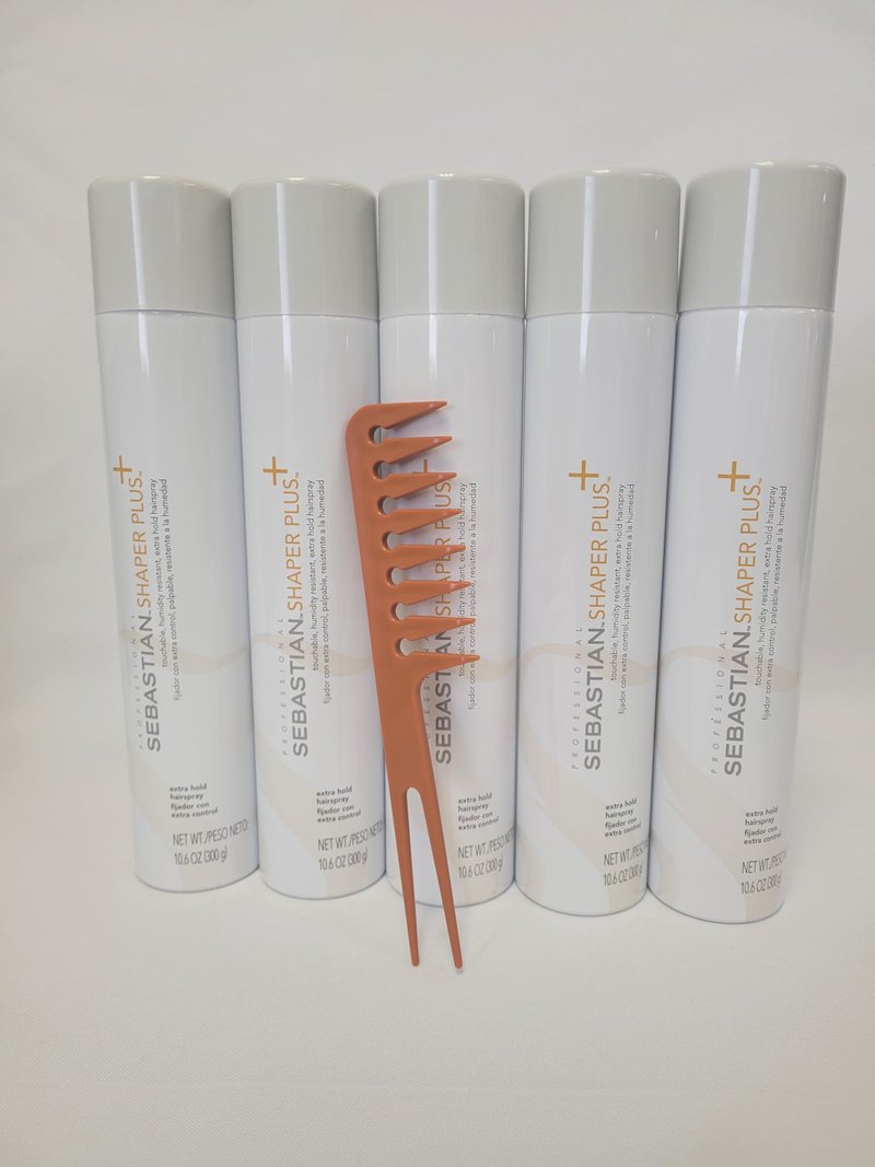 (pack of 5) SB Spray and Comb Shaper Plus NEW and FRESH