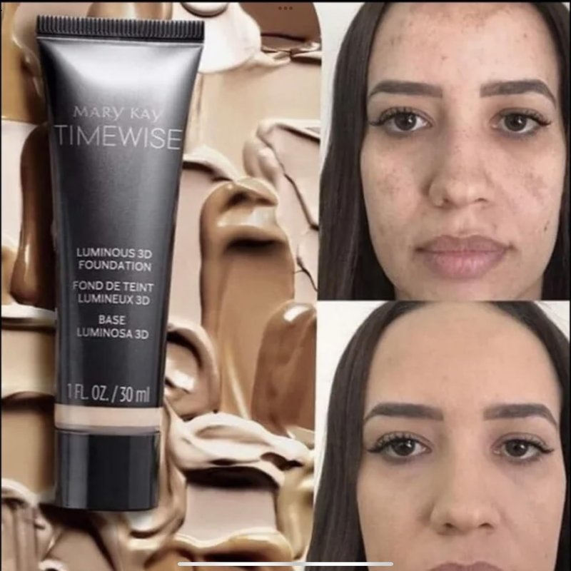 Mary Kay TimeWise Luminous 3D Foundation 1 Fl oz. / 30 ml - Ivory N 160