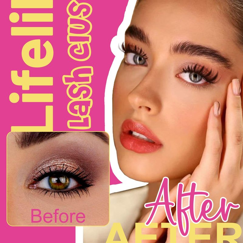 Fowendia Lash Clusters Kit Wanna Be 8-18mm Fairy Manga Eyelash Clusters DIY Lash Extension Kit Waterproof Wispy Anime Lashes Clusters Invisible Band 0.3mm Individual Cluster Eyelash Extensions Kit