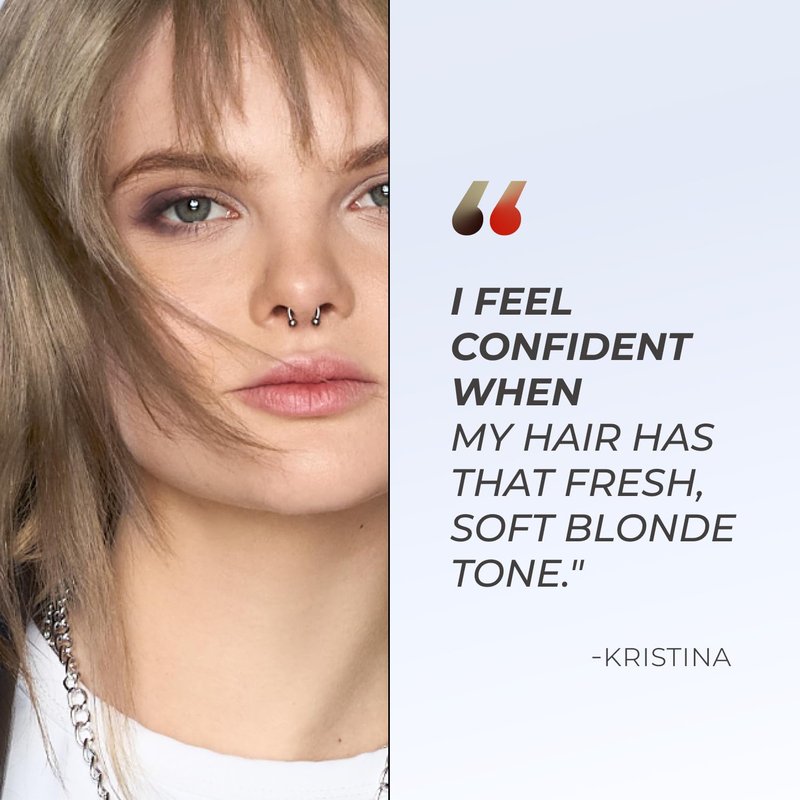 XMONDO Color Ash Blonde Color Depositing Mask & Semi-Permanent Hair Dye Super Gloss Infused with Bond Boosters for Nourishment, Revitalize & Repair, Vegan Formula, 8 Fl Oz