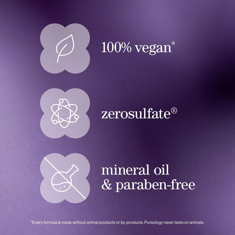 Pureology Hydrate Shampoo & Conditioner Set - For Dry or Color-Treated Hair, Intense Hydration & Softness, With Rose Extract & Green Tea, Vegan & Sulfate-Free, 9 Fl Oz