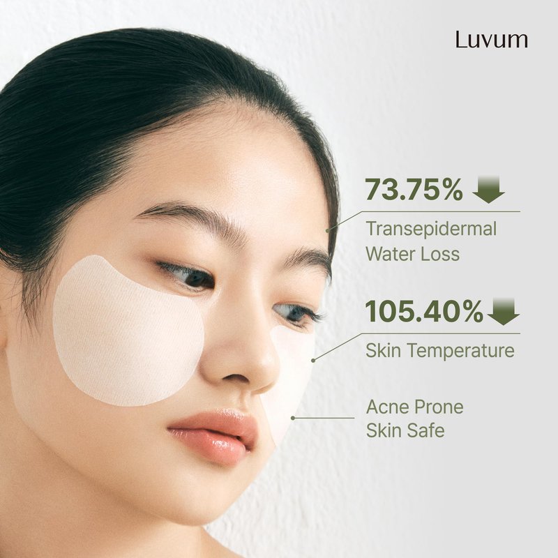 LUVUM Calming Repair Cica Spot Pad, Centella, Madecassoside, 60 Pads