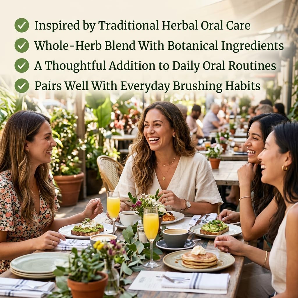 Herbal Tooth & Gum Powder - Natural Plant-Based Oral Care | Pack of 2