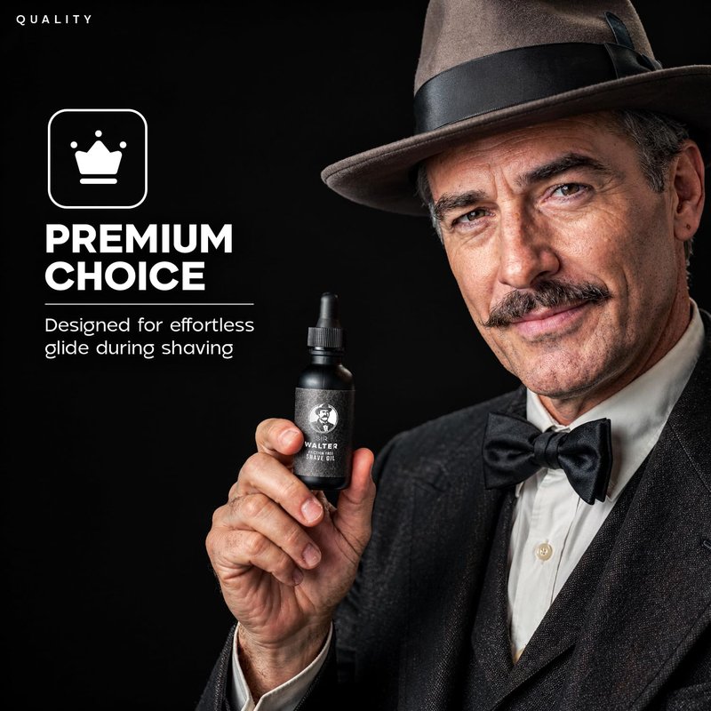 Sir Walter All Natural Shave Oil, 2oz