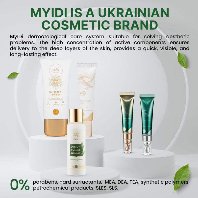 MyIDi Lifting Power Eye Fluid – Eyelid Lifting Treatment for Hooded Eyes & Fine Lines – Multi-Peptide Eye Serum with Ceramide NG, Hyaluronic Acid & Palmitoyl Tripeptide-1 – 0.5 fl oz / 15 ml