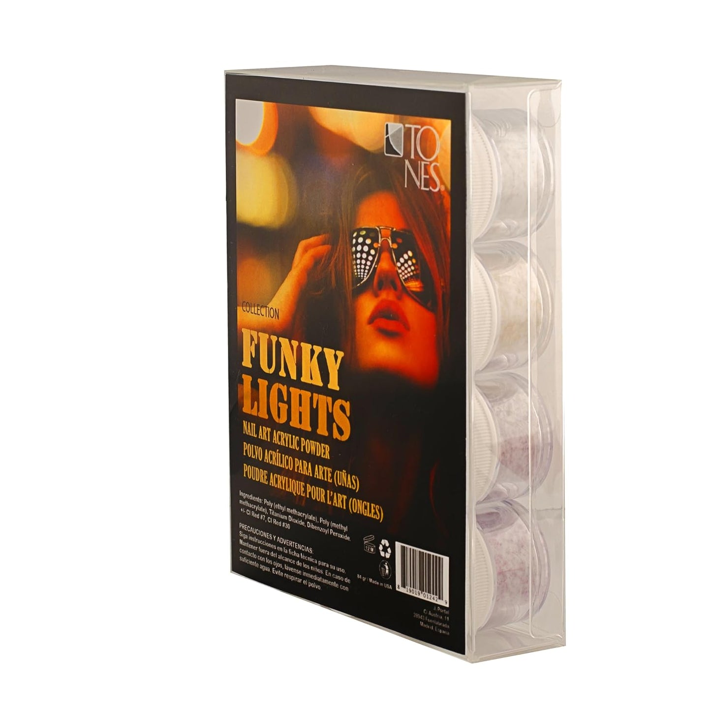 Acrylic Nail Powder Collection - 12 Vibrant Shades for French Tips & Flawless Blending