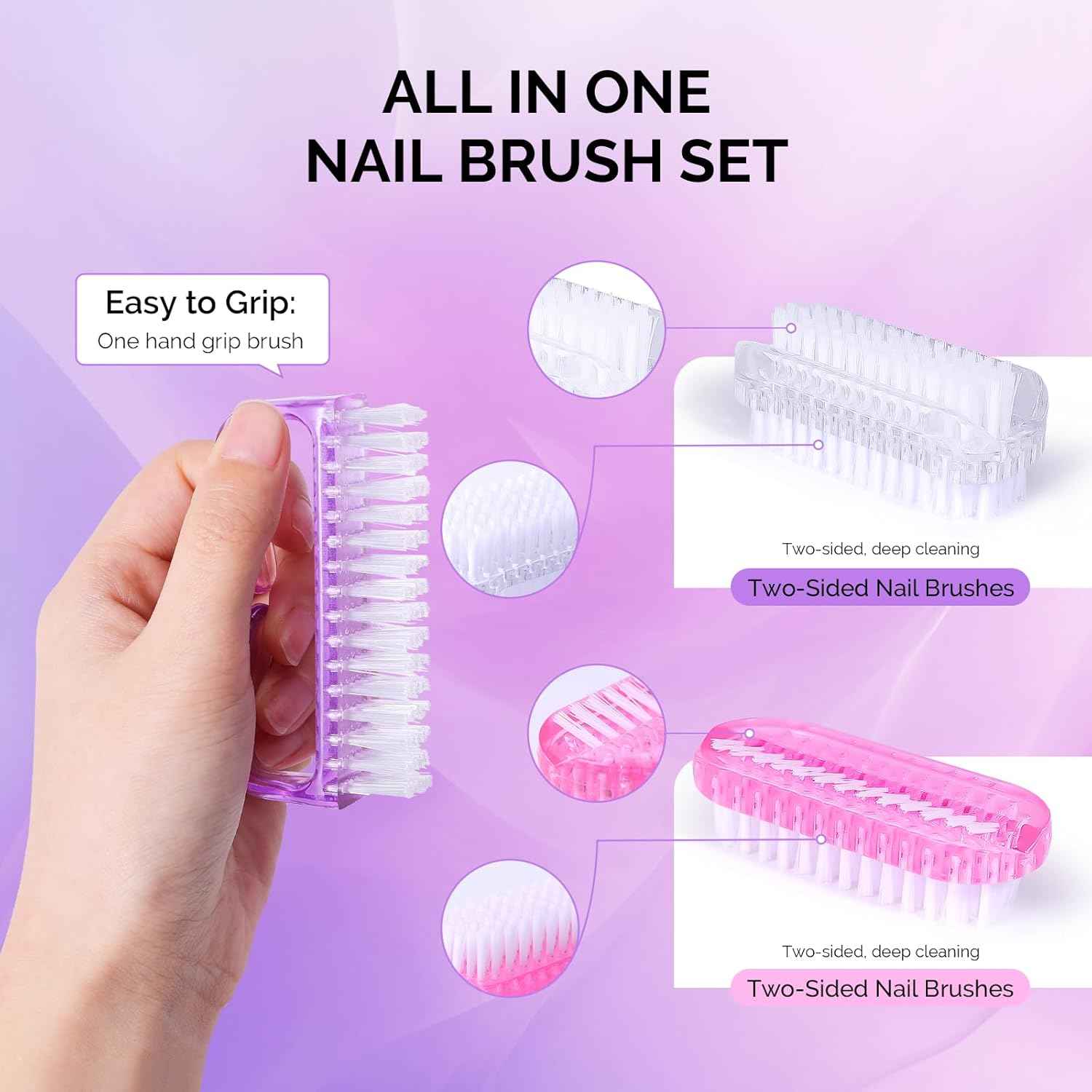 Professional Nail Drill 30000 RPM with All-in-One Brush Set by MelodySusie