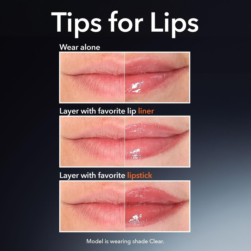 Dr Dennis Gross DermInfusions Plump + Repair Tinted Lip Treatment, Berry - Visibly Plumps & Defines Lips with Hyaluronic Acid & Peptides - Repairs Moisture Barrier - 4 mL