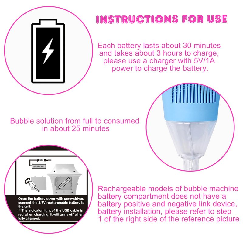 AIERSA Bubble Stand Machine,Height 47 Inches Stand Up Automatic Bubble Machine for Kids,Outdoor Tall Bubble Maker with Lights,Rechargeable Standing Bubble Machine for Parties 1 Pack Lamp