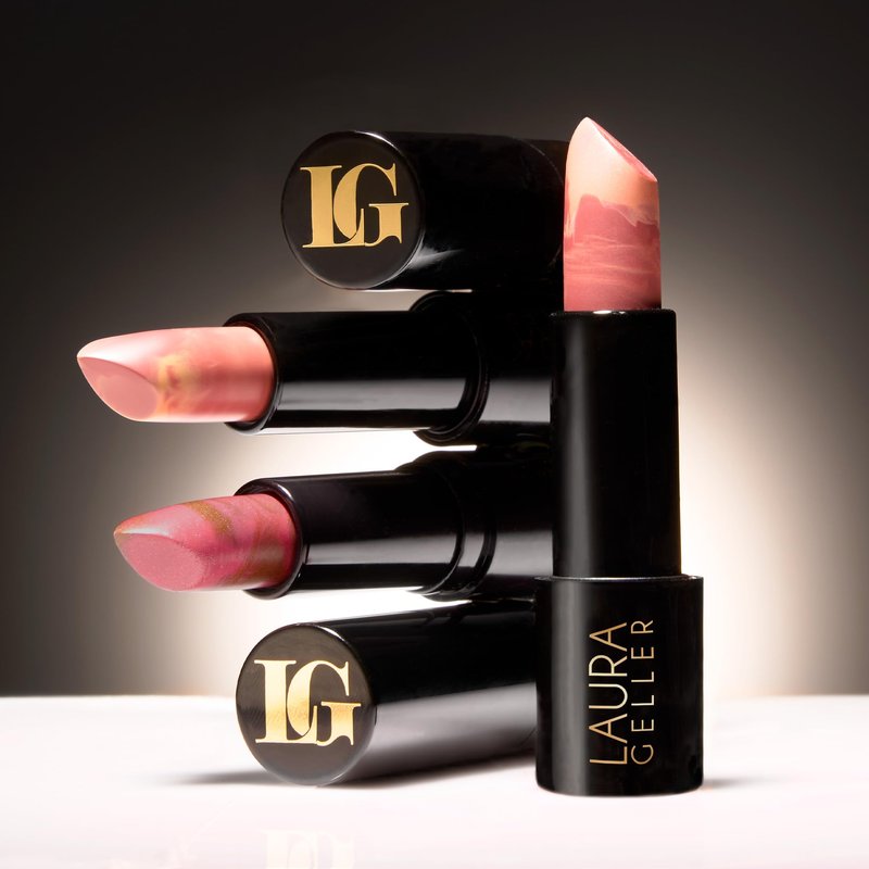 LAURA GELLER NEW YORK Italian Marble Sheer Lipstick, Al Fresco + Modern Classic Lip Liner, Major Mauve