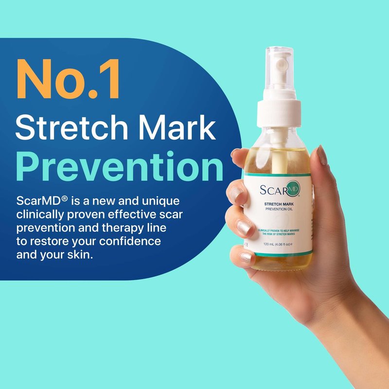 Stretch Mark Oil, Minimizes the Risk and Severity of Stretch Marks, Gentle Belly Oil for Pregnancy, Made of Natural Ingredients, Suitable for Adults and Children, 120mL(4.06 Fl Oz)