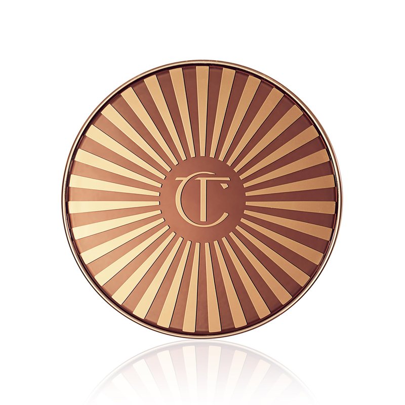 Charlotte Tilbury Beautiful Skin Face Makeup & Body Cream Bronzer - Hydrating Hyaluronic Acid & Pro Vitamin D3 to Blur for a Sun-Kissed Glow - Up to 16Hr Wear, Sweat & Humidity Proof - 2 Medium