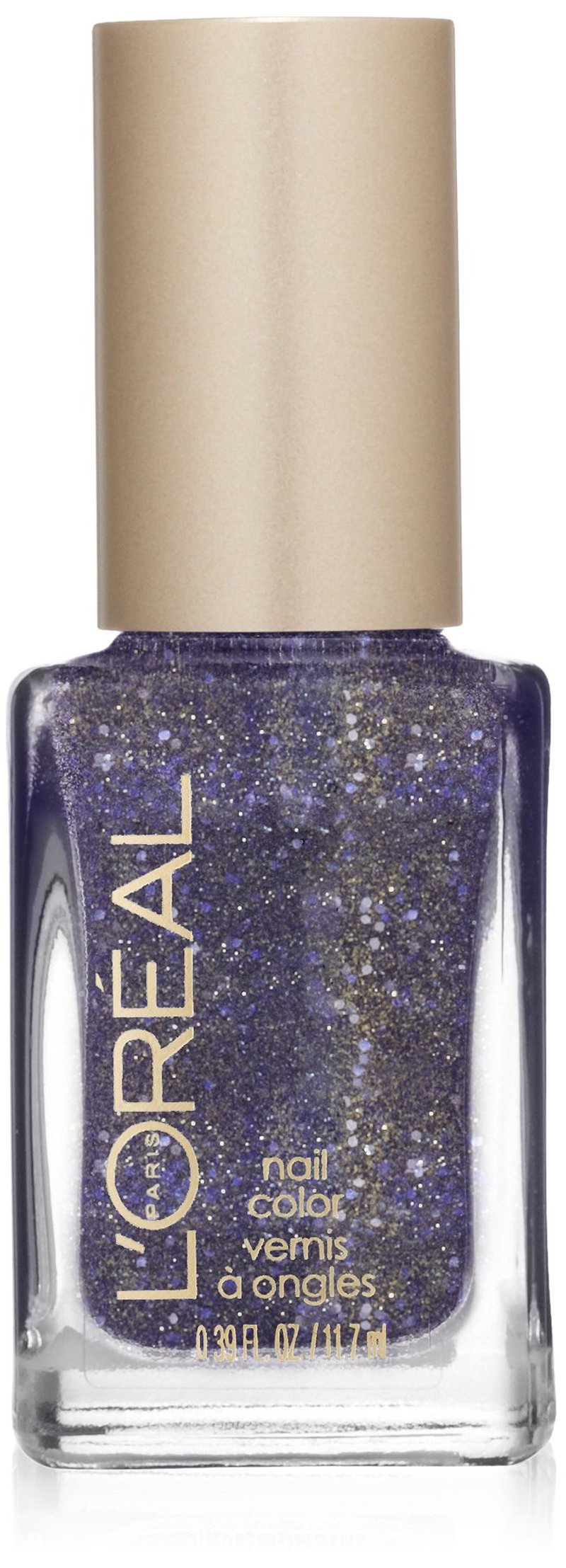 L’Oréal Paris Colour Riche Nail Gold Dust Nail Color, Too Dimensional, 0.39 Fluid Ounce