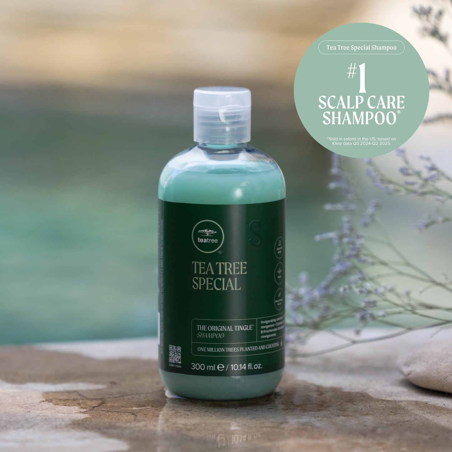 Tea Tree Special Shampoo, Deep Cleans, Refreshes Scalp, Especially Oily Hair, For All Hair Types