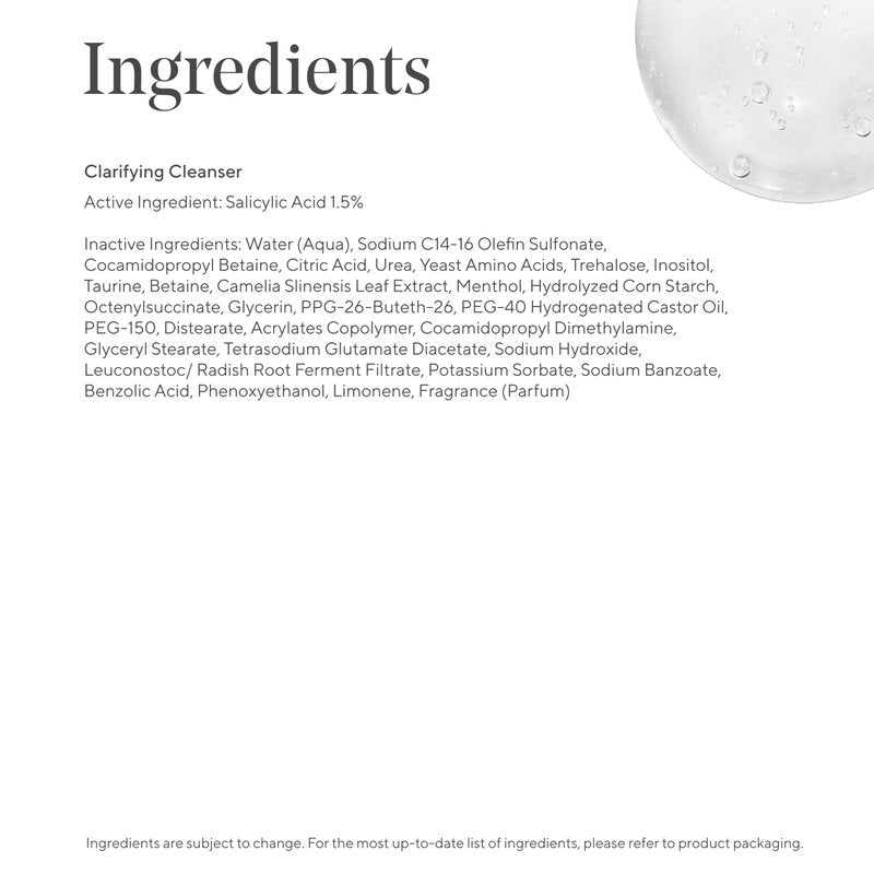 Murad Acne Control Clarifying Cleanser – Salicylic Acid & Green Tea Formula for Acne, Deep Pore Cleansing, Oil Control & Breakout Prevention for Clear, Balanced, Healthy-Looking Skin 16.9 Fl Oz