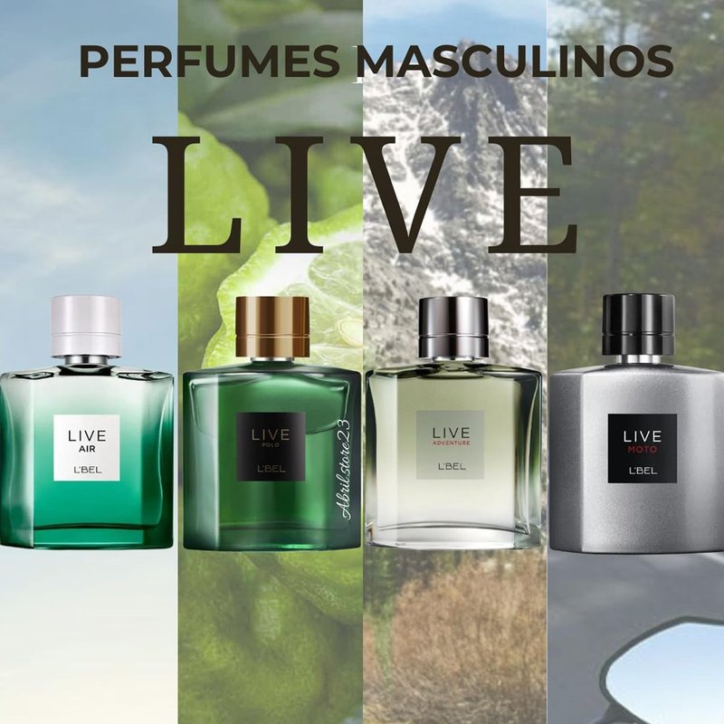 L'Bel – Live Polo Long Lasting Men's Perfume 100 ml/3.4 oz