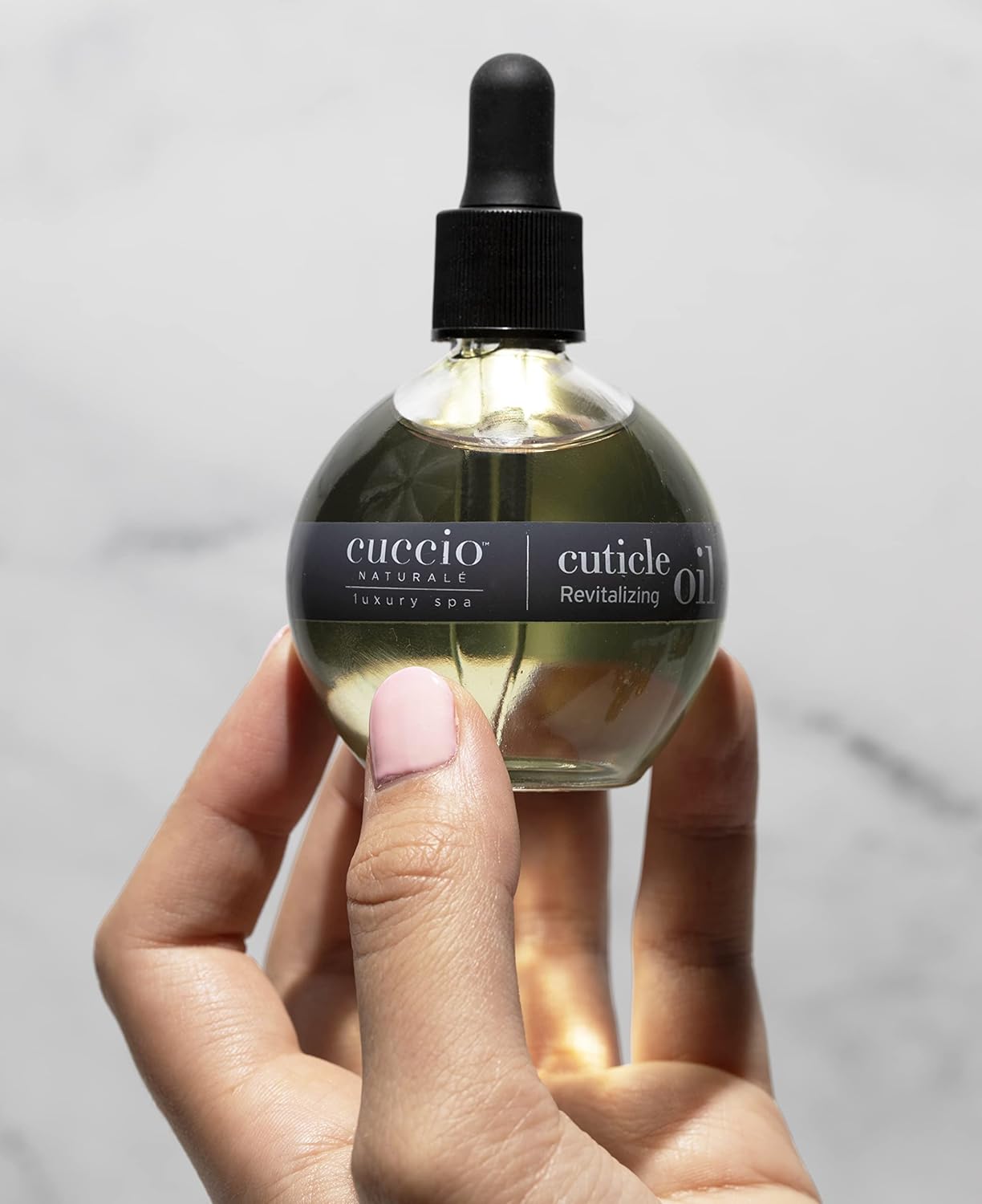 Cuccio Naturale Revitalizing Hydrating Cuticle Oil - Repair Damaged Skin & Nails - Vanilla Bean & Sugar - 2.5 Oz (Pack of 2)