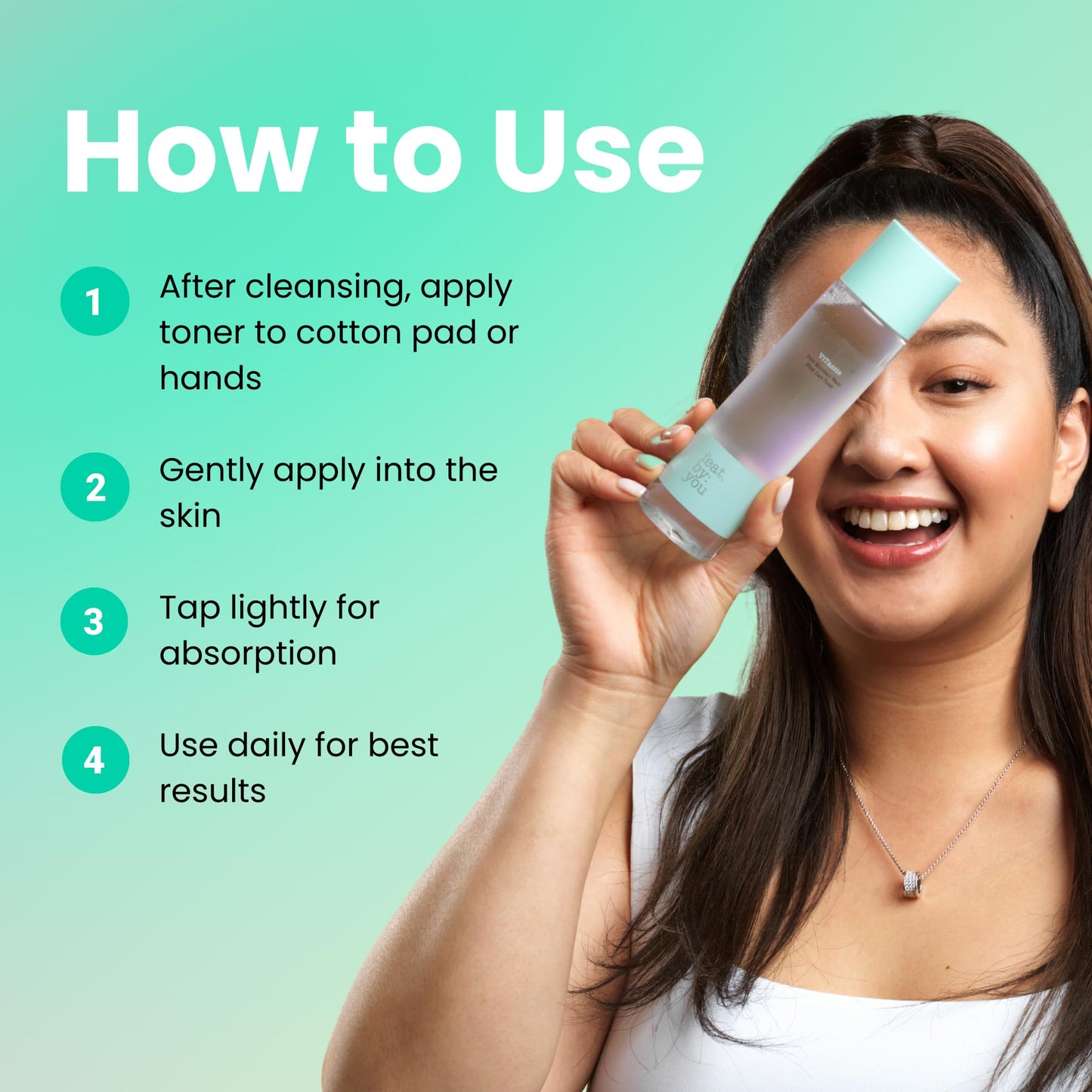 Feat By You ViTassie Pure Mountain Water First Care Toner - (5.41 FL OZ) Hydrating Toner for Face with Vitamin C & Hyaluronic Acid, Korean Skin Care Pore Minimizer Facial Toner, Vegan, Made in Korea