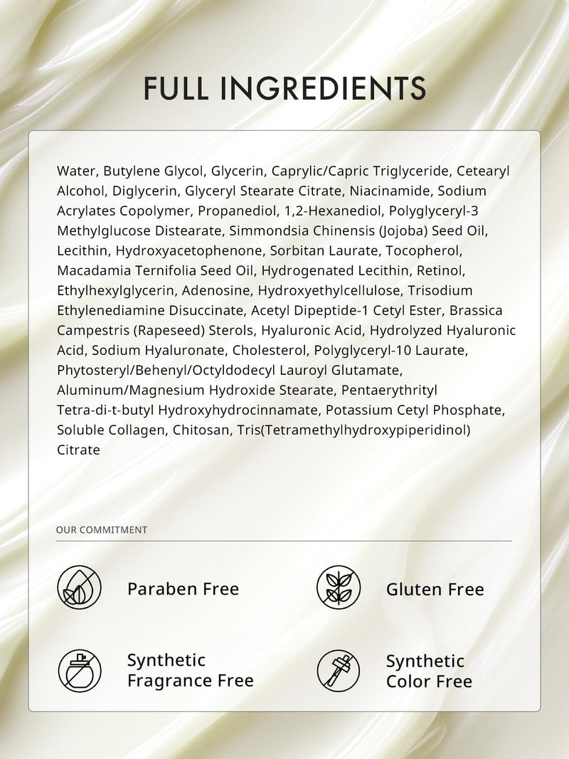 depology Firming Neck & Décolleté Cream, Anti-Aging Neck Cream for Tightening and Wrinkles with IDEALIFT™4%, Retinol, Collagen, Multi-HA Complex, Korean Skin Care Product 1.69 fl. oz