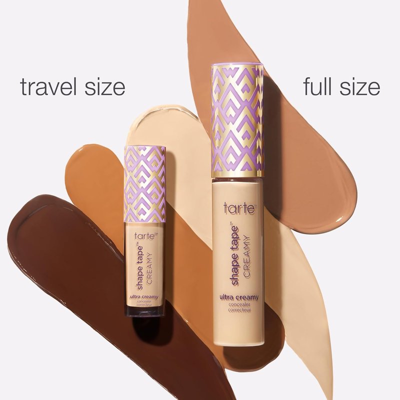 Tarte Shape Tape Concealer - Full Coverage Hydrating Makeup | 24HR Matte Finish for Redness & Fine Lines