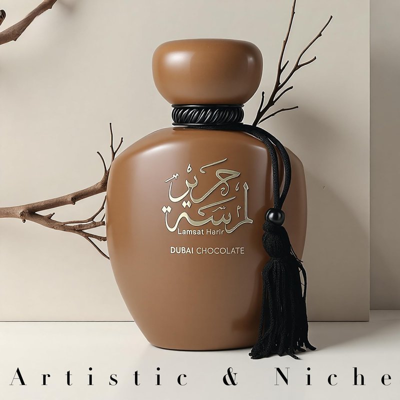 AFLUXE Dubai Chocolate Eau de Parfum, Sweet Vanilla Chocolate Cologne for Men and Women, Long Lasting Gourmand Fragrance, Mens Cologne Perfume, 3.4 Fl Oz (100ml)