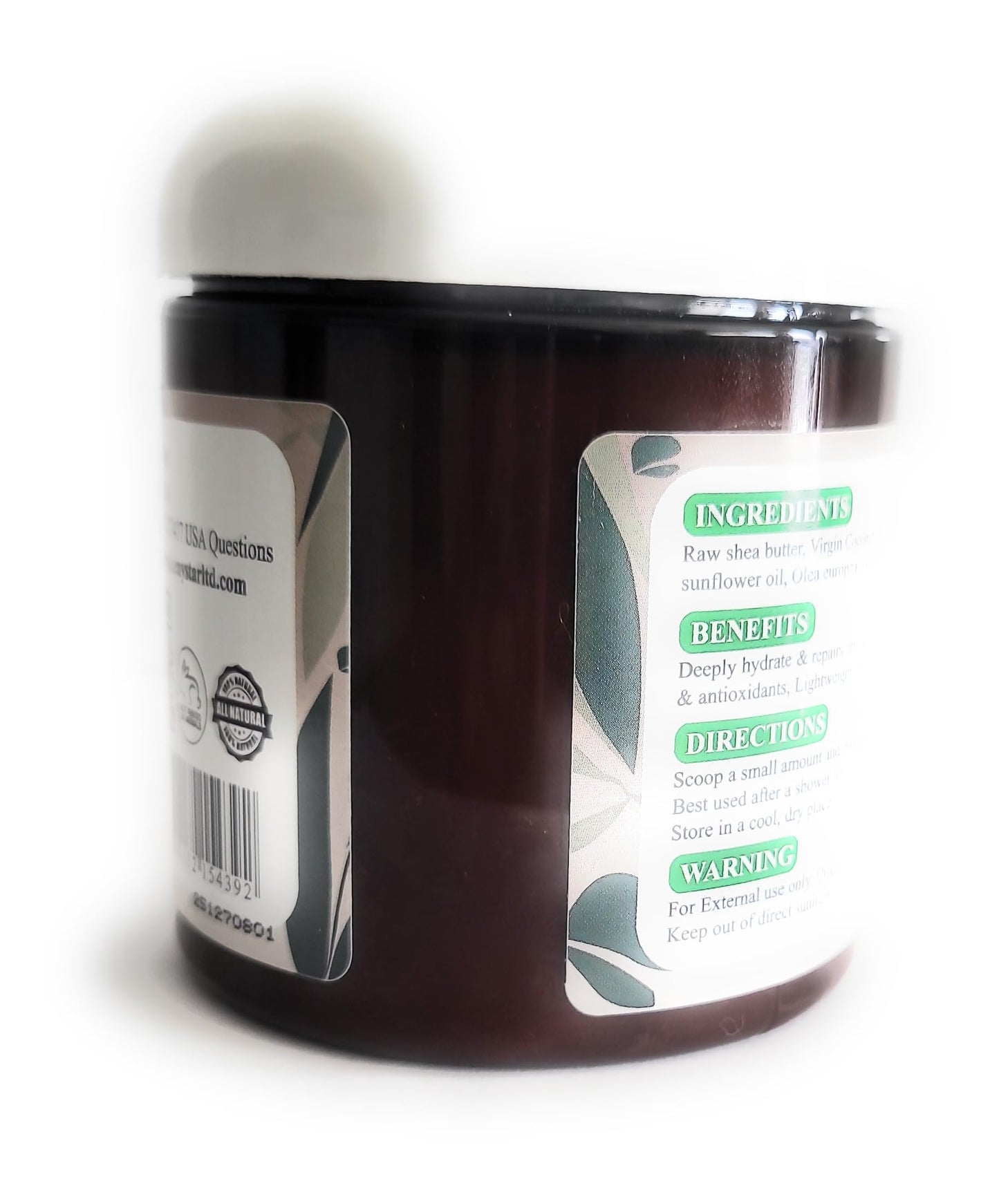 IVO 0RGANICS UNSCENTED WHIPPED SHEA BUTTER