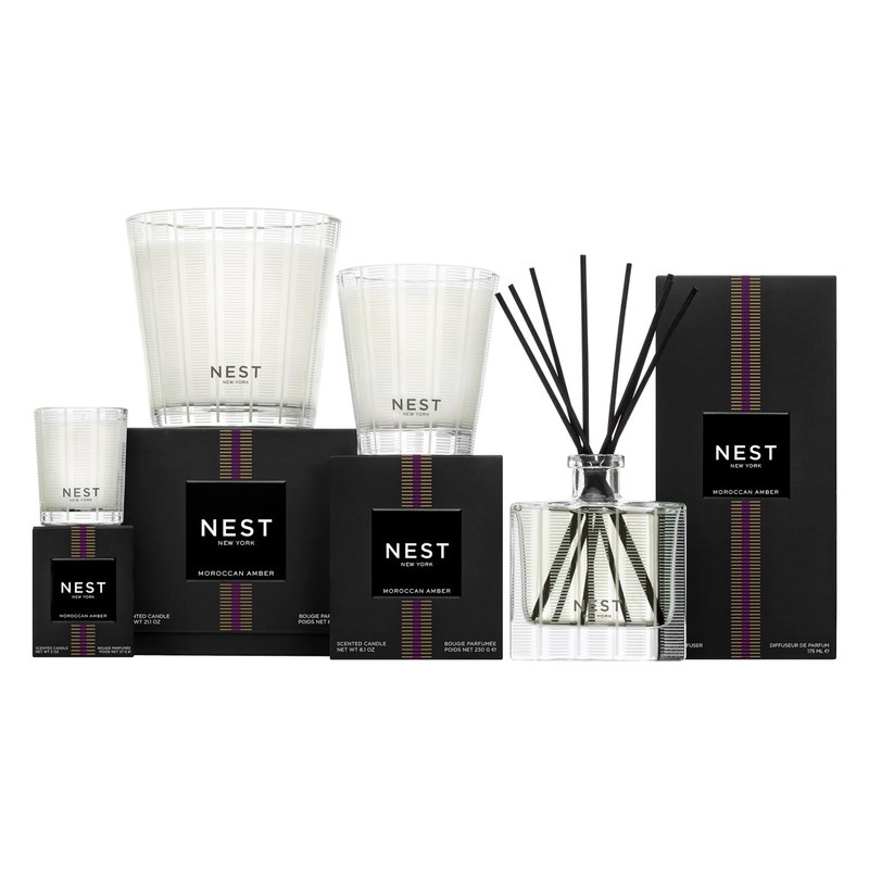 NEST New York Liquid Soap, Moroccan Amber - 10 fl oz - Cleanses & Nourishes Skin - Approx. 300 Pumps Per Bottle - Gluten Free & Cruelty Free