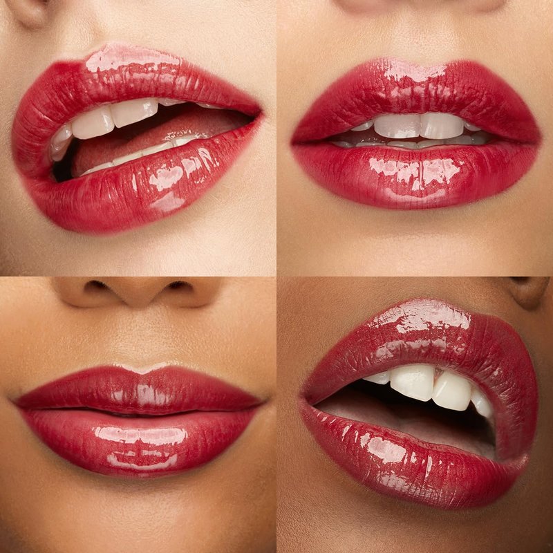 Kiko Milano 3D Hydra Lip Gloss – High Shine, Hydrating, Plumping, Non-Sticky, Moisturizing Lip Makeup – 16 Iridescent Ruby – 6.5ml