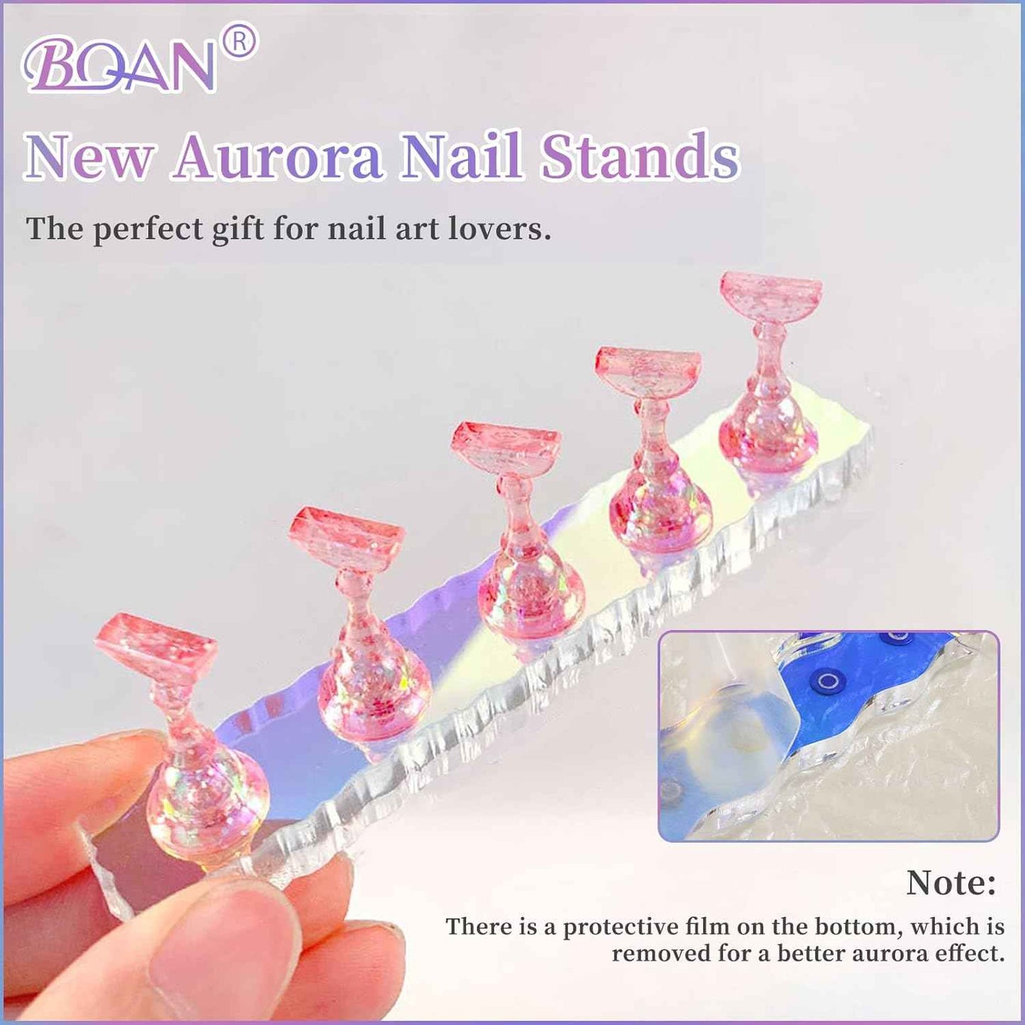 Nail Dust Collector Stand for Professional Nail Care - BQAN