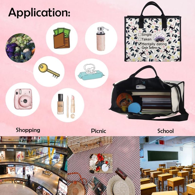 Anime Cosmetic Bag - Perfect Gift for Anime Lovers | Stylish Design & Durable Material