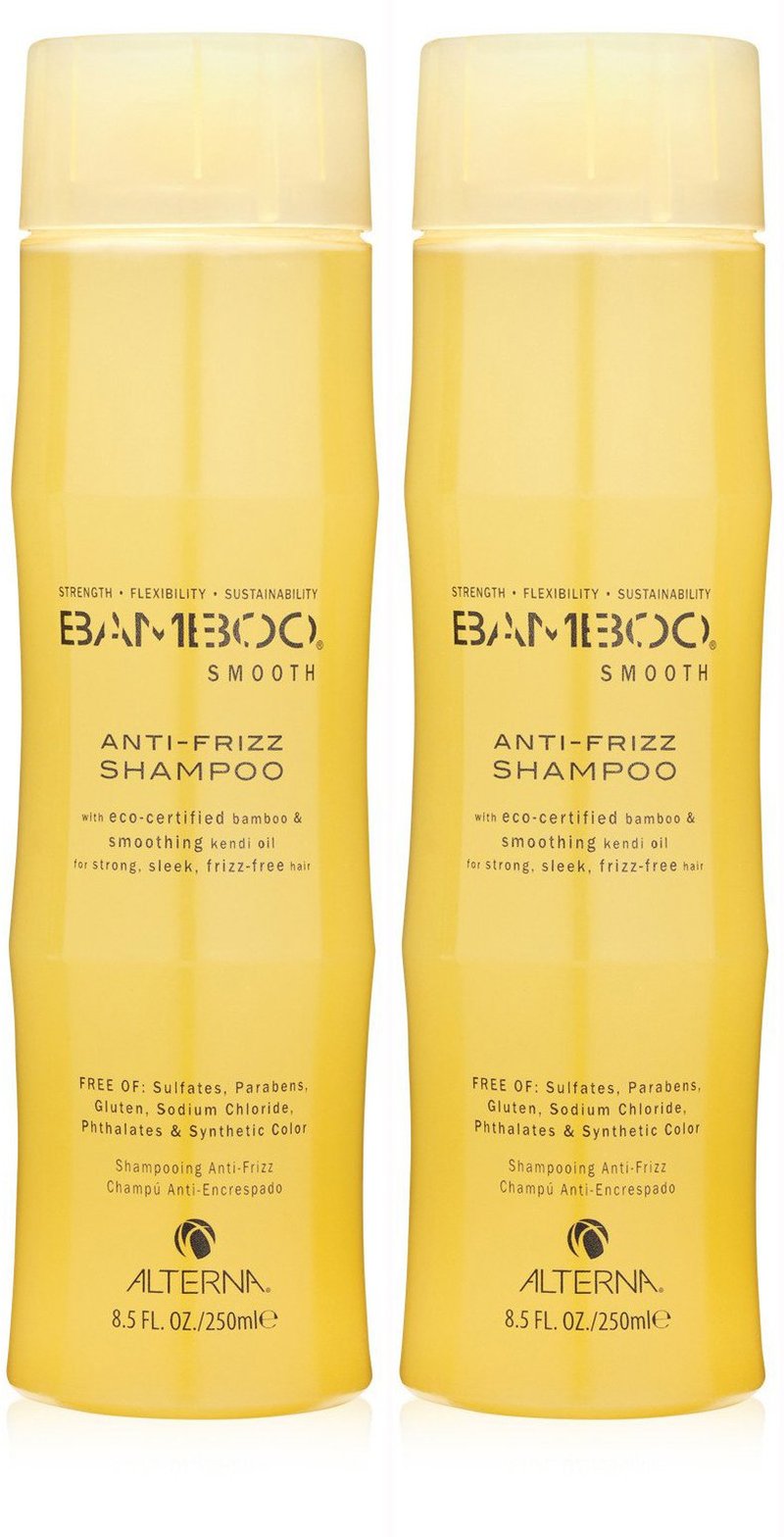 Bamboo Smooth Anti-Frizz Shampoo, 8.5-Ounce (2-Pack)