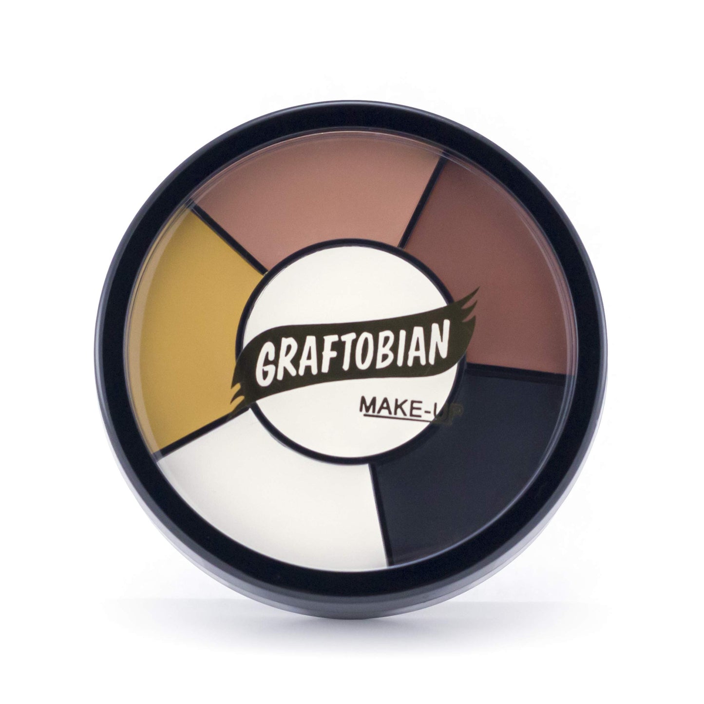 Graftobian Cat Wheel Professional Cream Makeup 1oz/28g 5 Color Character Makeup Circle