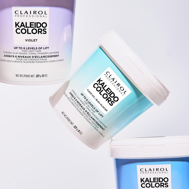 Clairol Professional Kaleidocolors, Blue Tub, 8 oz. Hair Lightener for Dark Hair
