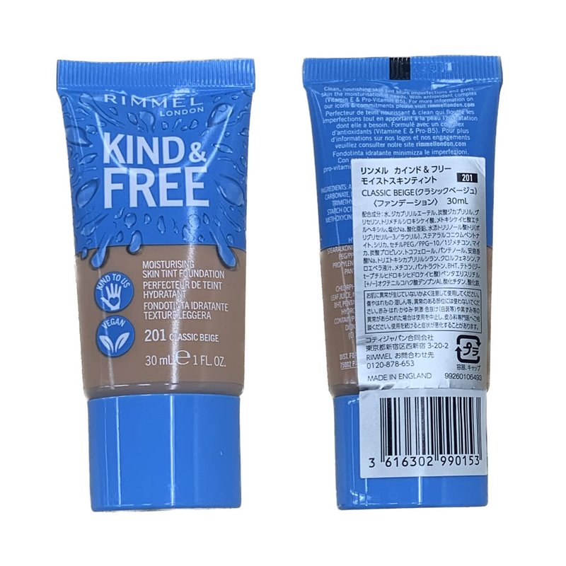 Rimmel Kind & Free Foundation - 201 Classic Beige