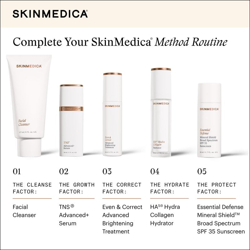 SkinMedica Facial Cleanser - Foaming Face Wash for All Skin Types - Helps Remove Dirt, Oil & Makeup - Enriched with Soothing Panthenol to Encourage Healthy-Looking Skin (6 fl oz)