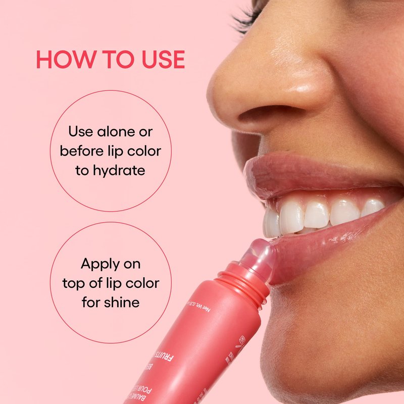 LANEIGE Lip Glowy Balm: Sheer Tinted Lip Treatment Balm Tube with Shea & Murumuru Butters for Hydrating, Moisturizing, Glossy, Non-Sticky Shine, Berry | Korean Skin Care, Berry