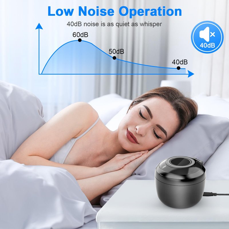 45kHz Ultrasonic Retainer Cleaner Machine, 200ML Denture Cleaner, 4 Modes with Digital Timer Mouth Guard Cleaner, Night Guard Cleaner Dental Cleaning Pod for Aligner, Braces, Jewelry (Dark Black)
