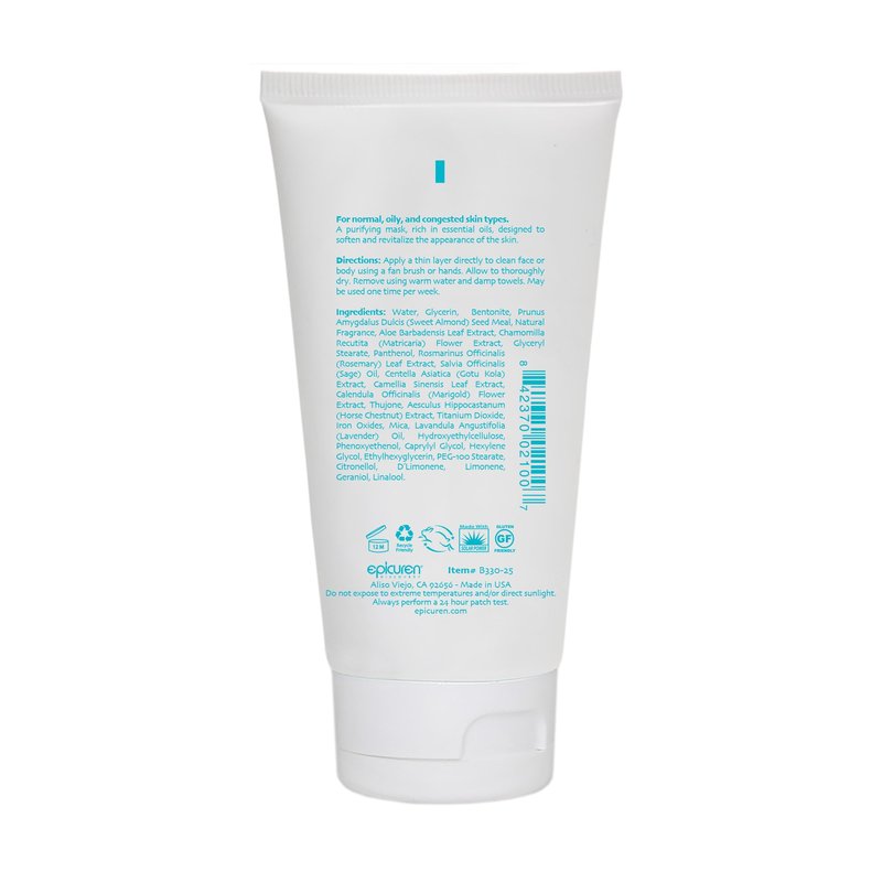 epicuren DISCOVERY Volcanic Clay Purifying Mask, 2.5 Fl Oz