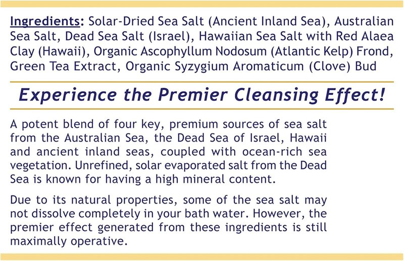 Medi-Soak Bath Salts - Organic Sea Salt Foot & Body Soak for Relaxation | 2 Lb