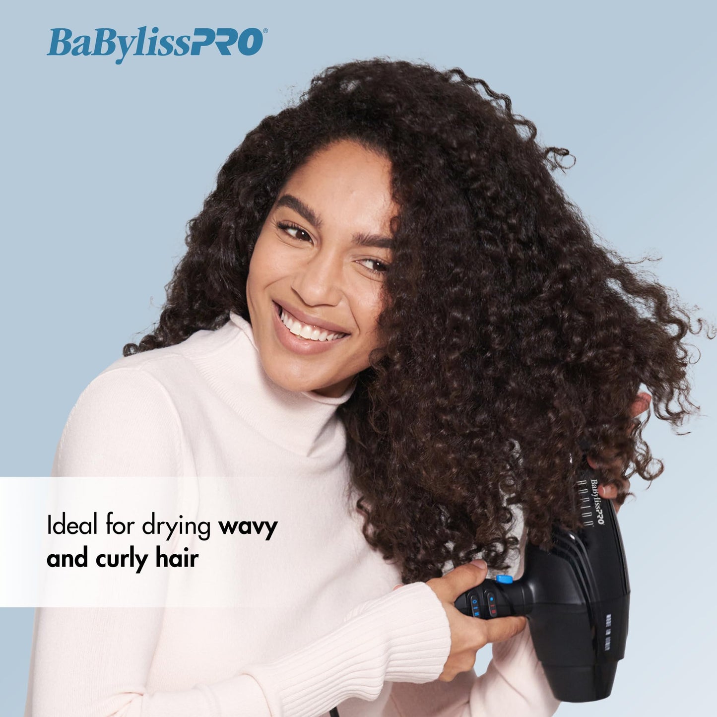 BaBylissPRO Snap-On Diffuser Attachment for Hair Dryer - for Rapido 1.0 or Brava Hair Dryer ONLY, BABDF2