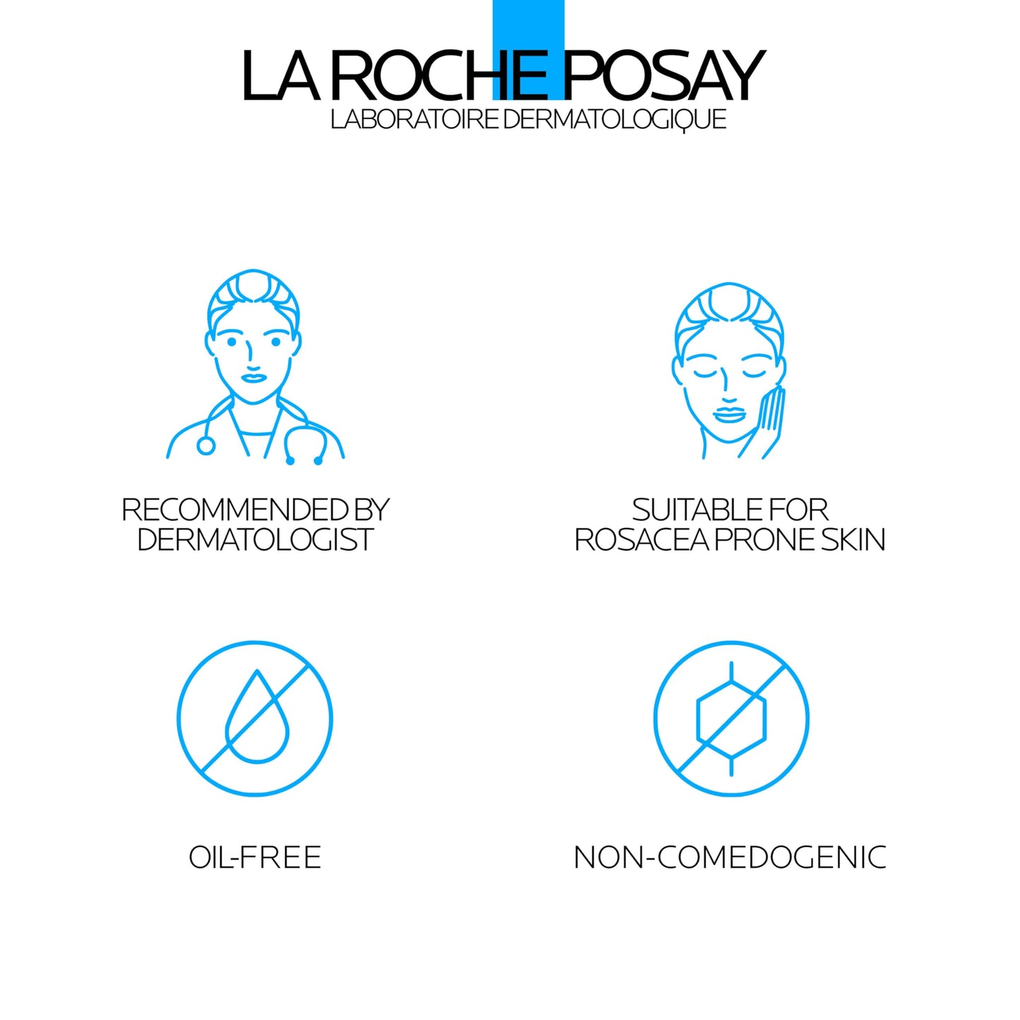 La Roche Posay Anthelios UV Sunscreen SPF 50, Daily Sunscreen for Face in 3 Formulas, UV Tone with Niacinamide, UV Hydra with Hyaluronic Acid, UV Clear with Azelaic Acid, Broad Spectrum Invisible SPF